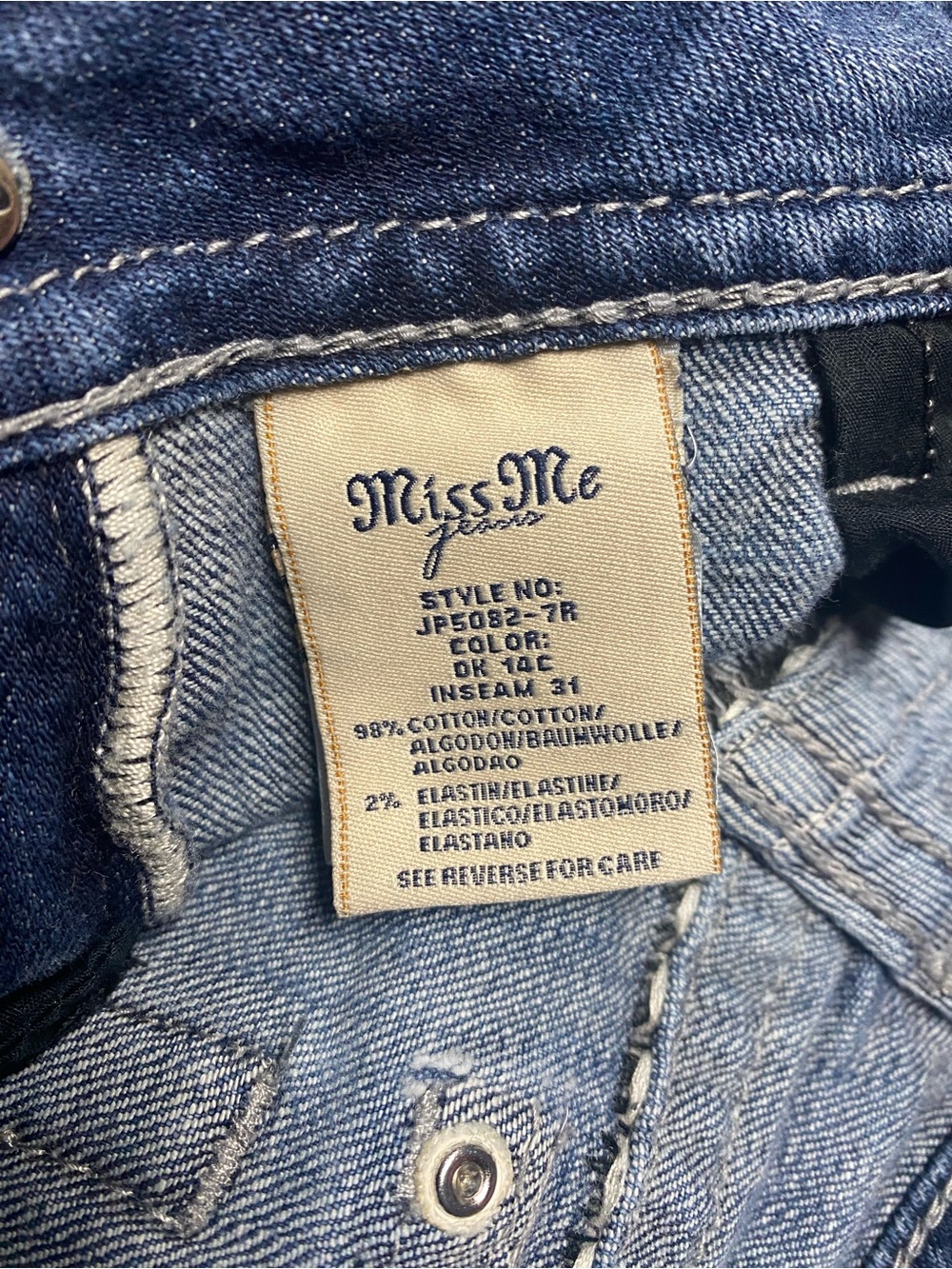 Miss Me boot cut jeans